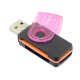 Cititor de carduri micro SD, MMC, SD, MS PRO DUO, T-Flash - 114079