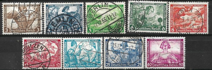 A14 - Germania - Wagner,serie completa stampilata,perfecta stare