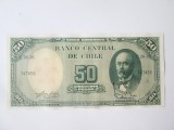Chile 50 Pesos/5 Centimos de Escudos 1960 UNC,bancnota din imagini la cel mai mic preț
