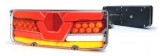 Lampa LED Multifunctionala Neon W171L Stanga 12/24V Stop Pozitie Semnalizare Mers Inapoi Camion Remorca 350x131mm Omologata