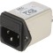Conector alimentare AC C14 6A 250V