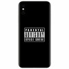 Husa silicon pentru Apple Iphone XS, Parental Advisory