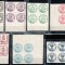 Romania 1932, LP 102, Aniversarea a 75 de ani &quot;Cap de bour&quot;, seria in bloc de 4, MNH LUX!