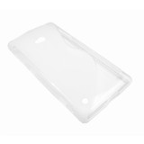 Husa silicon S-line transparenta pentru Nokia Lumia 720