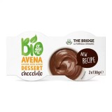 The Bridge Desert Ovaz Ciocolata Eco 2x130g - 100% Vegetal, Fara Lactoza, Fara Colesterol