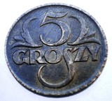 7.755 POLONIA 5 GROSZY 1923