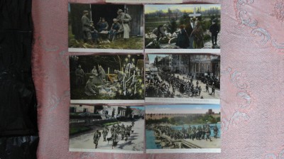 6 VEDERI PRIMUL RAZBOI MONDIAL NESCRISE SUPERBE .ORIGINALE . foto