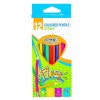 Creioane colorate, culori vibrante, mina rezistenta, flexibile, 12 culori, S-Cool