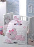 Cumpara ieftin Set lenjerie pentru copii Ranforce, Alb, 150x100 cm