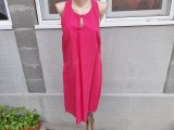 Rochie Dama Cyrillus Roz, Marime M/L (40-42), Bust 96cm, Bumbac &amp; In, Ocazie/Casual