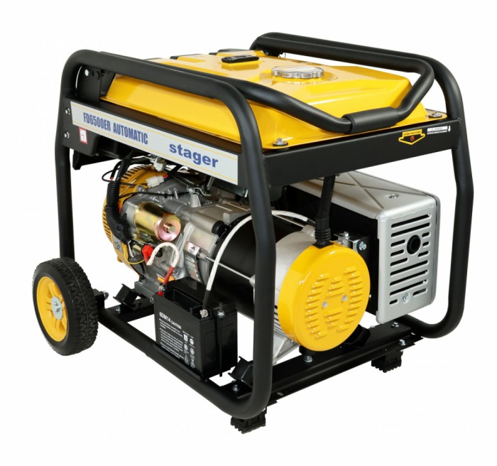 Generator Automatic Stager FD 6500ER open-frame 5.5kW, 230V, benzina, pornire electrica
