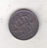 bnk mnd Belgia 50 centimes 1978