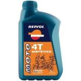 Ulei Moto Repsol Sintetic 4T 10W40 1L, JASO MA, API SJ. Lubrifiant Motor Sintetic Avansat. Protectie Maxima, Frictiune Optima.