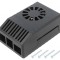Carcasă ABS neagră pentru Raspberry Pi 4 B - 62mm