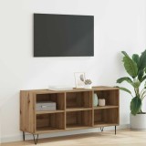 vidaXL Cabinet TV Stejar Artizanal 103,5 x 30 x 50 cm Lemn compozit 881924