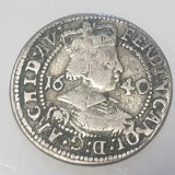 Austria Tirol 3 kreuzer 1640 argint Ferdinand Karol