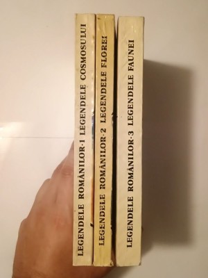 Legendele Cosmosului + Legendele florei + Legendele faunei (ed. Tony Brill; 1994) foto