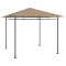 Pavilion, gri taupe, 3x3x2,7 m, 180 g/m&sup2;