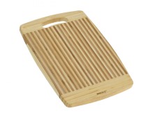 Tocator din bambus, universal, masiv, 33 x 23 x1,8 cm, Kinghoff foto