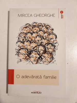 DD- O adevărată familie, Mircea Gheorghe, colecția Punct RO. Proză la Ed Adenium foto
