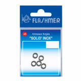 Inel Pescuit marin Solid Ring Inox Nr.9, Flashmer