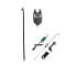 set senzor-avertizor pescuit cu pichet si swinger cu led baterii incluse