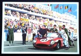 P.372 RECLAMA AUTO CIOCOLATA JAQUES LE MONDE DES AUTOS 1966 24H LE MANS