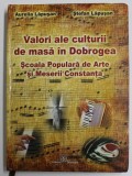 VALORI ALE CULTURII DE MASA IN DOBROGEA - SCOALA POPULARA DE ARTE SI MESERII CONSTANTA de AURELIA LAPUSAN si STEFAN LAPUSAN , MONOGRAFIE , 2009