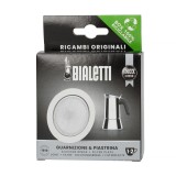 Blister 1 garnitura+sita Bialetti Inox 2 cesti