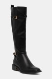 Answear.LAB cizme culoarea negru, cu toc plat
