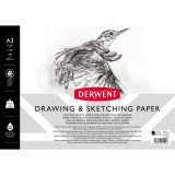 Caiet Pentru Schite Si Desen Derwent Professional, A3, Cu Spira, 30 Coli, 165 Gsm, Hartie Alba