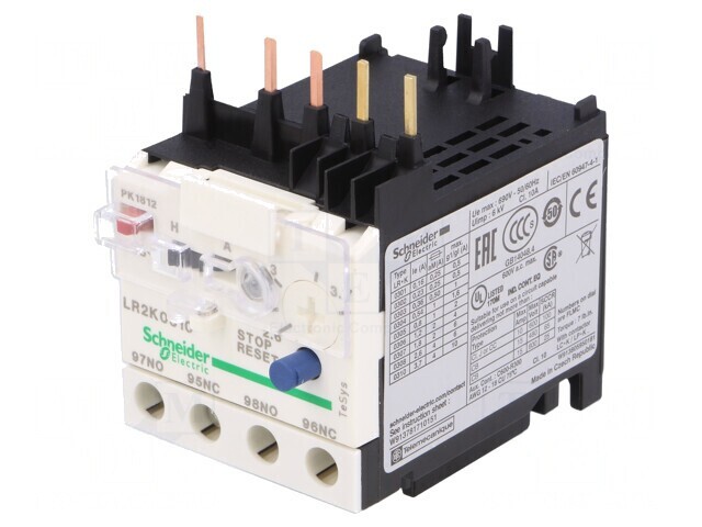 Releu Termic TeSys K LR2K0310 NO NC