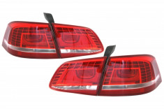 Stopuri LED compatibile cu VW Passat 3C B7 (2011-up) Rosu Clar foto