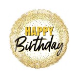 Balon Folie Rotund &quot;Happy Birthday &quot; 45x45 cm.