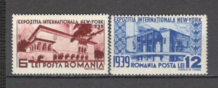 Romania.1939 EXPO New York ZR.72