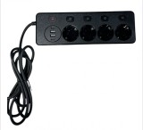 Cumpara ieftin Prelungitor 2M 4 Prize usb 4 3250W BKL-504