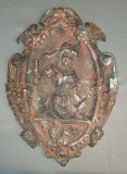 Basorelief din metal/fontă