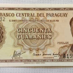 Paraguay - 50 Guaraníes (1963)