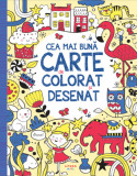 Cea mai buna carte de colorat si desenat - Litera