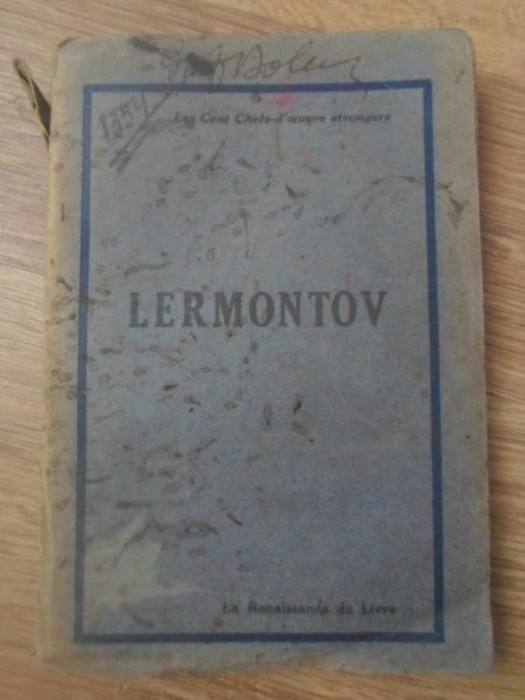 LERMONTOV (1814-1841)-LOUIS JOUSSERANDOT-233068