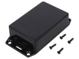 Carcasă universală ABS neagră 56x85x25 mm