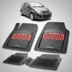 Covorase Citroen C2 Hatchback 3 Usi Facelift Compatibile 2008-2010 | Red