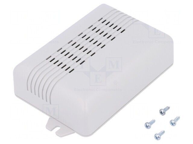 Carcasă ventilată ABS universală gri 80x114x32 mm