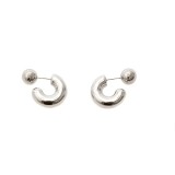 Cercei ALDO argintii, CRALIR 040, din metal