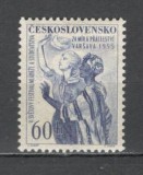 Cehoslovacia.1955 Festivalul mondial al tineretului si stud. Varsovia XC.238, Nestampilat