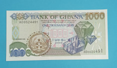 Ghana 1.000 Cedis 1996 &amp;#039;Recolta Cacao&amp;#039; UNC serie: AD0524491 foto