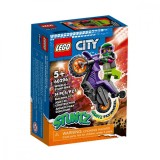 LEGO&reg; City - Motocicleta de cascadorie pentru wheelie (60296)