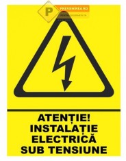 Indicator pentru instalatia electrica sub tensiune foto