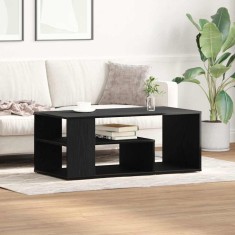 vidaXL Masă de cafea Stejar negru 100 x 50 x 40 cm Lemn compozit 862629
