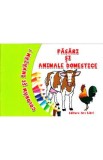 Pasari si animale domestice - Coloram si invatam!